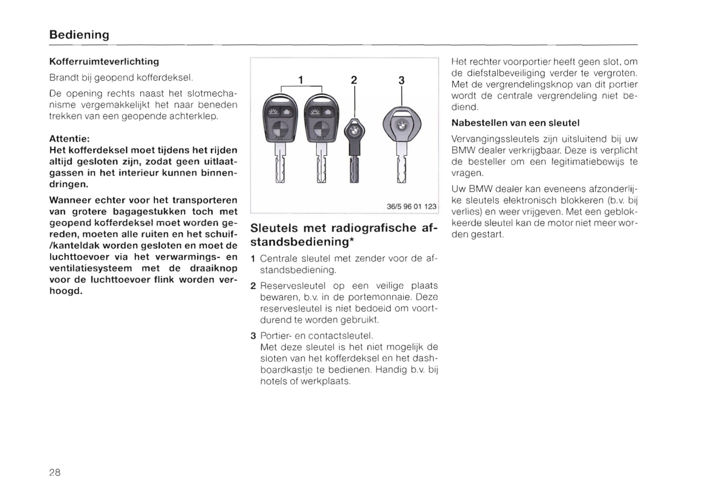 1996-1997 BMW 3 Series Gebruikershandleiding | Nederlands