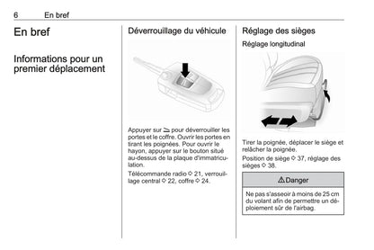 2016-2017 Opel Antara Manuel du propriétaire | Français