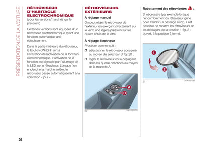 2015-2016 Fiat 500/500C Gebruikershandleiding | Frans