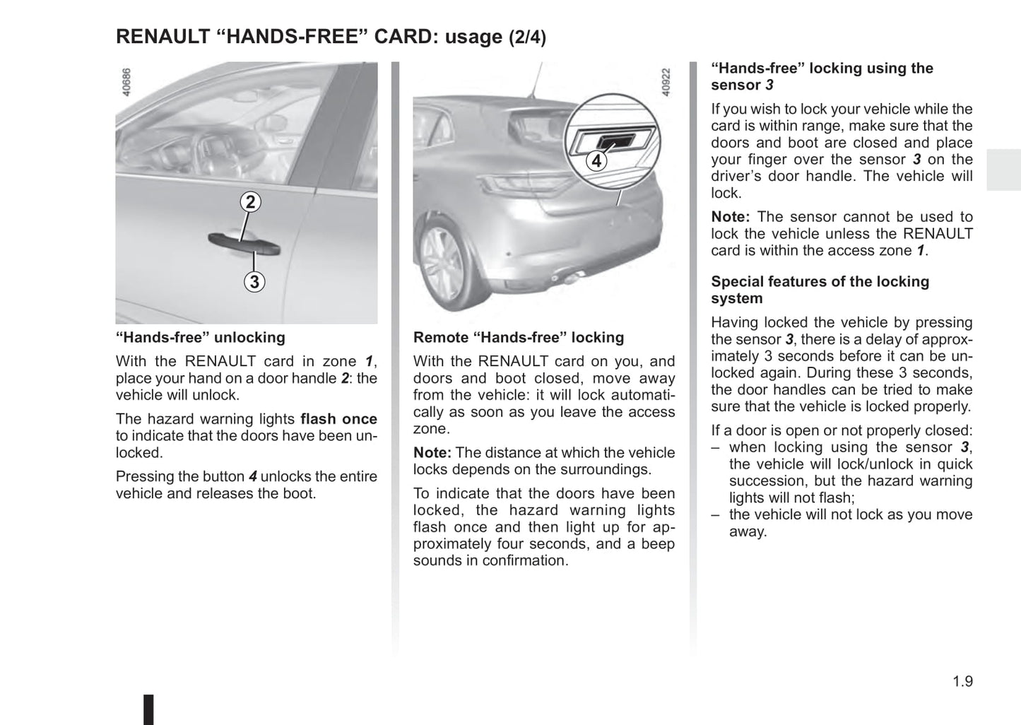 2016 Renault Mégane Owner's Manual | English