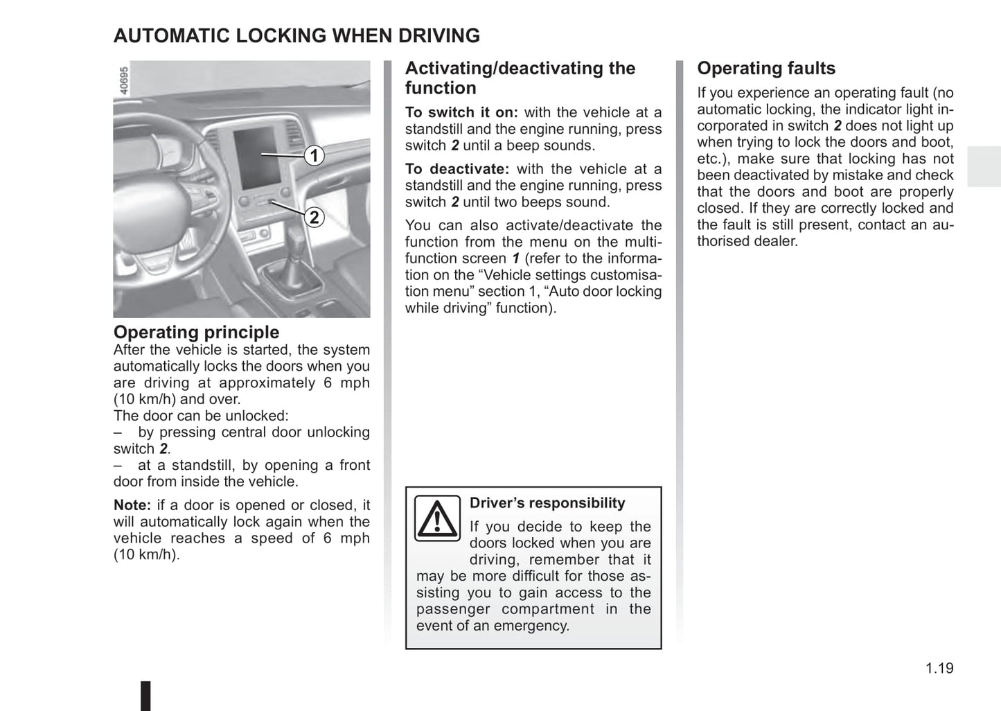 2016 Renault Mégane Owner's Manual | English