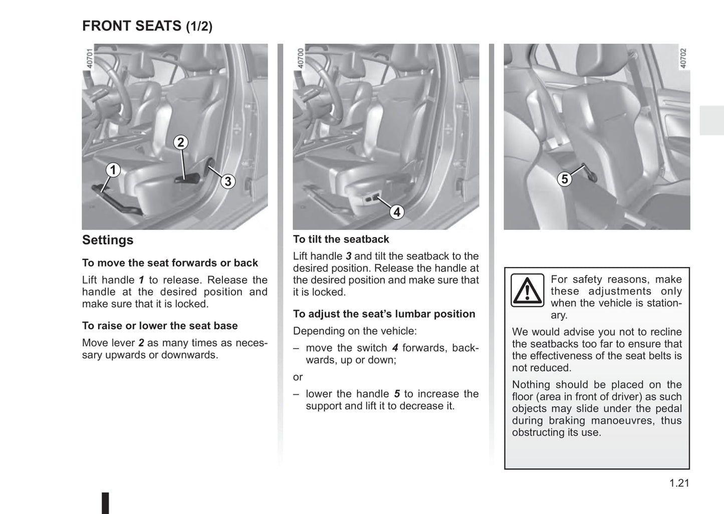 2016 Renault Mégane Owner's Manual | English