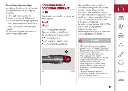 2013-2023 Alfa Romeo 4C Owner's Manual | German