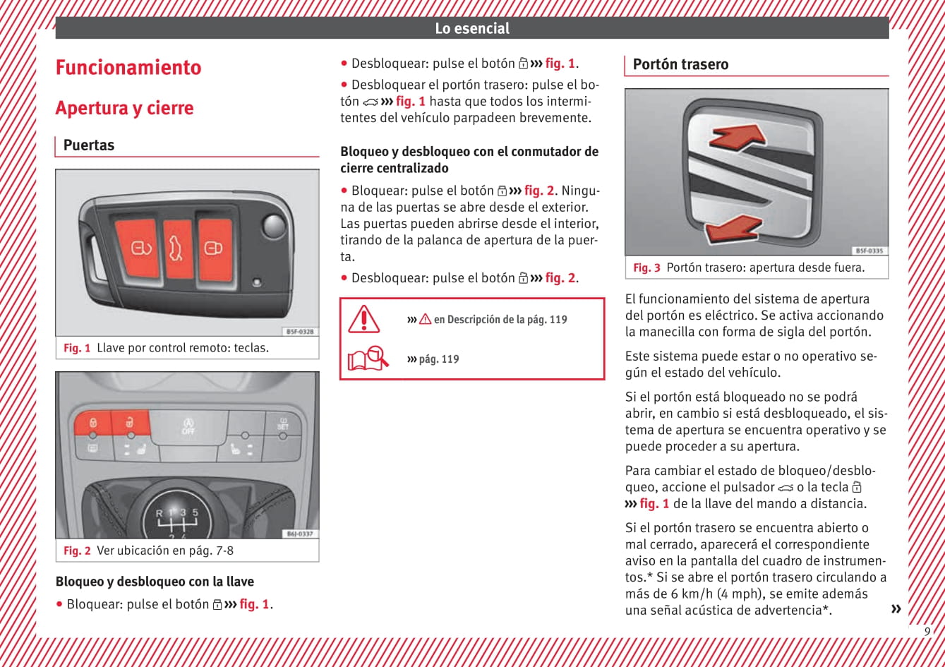 2015-2016 Seat Ibiza Owner's Manual | Spanish