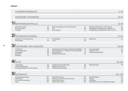 2013-2015 Peugeot RCZ Gebruikershandleiding | Duits