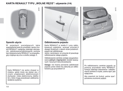 2017-2019 Renault Captur Manuel du propriétaire | Polonais