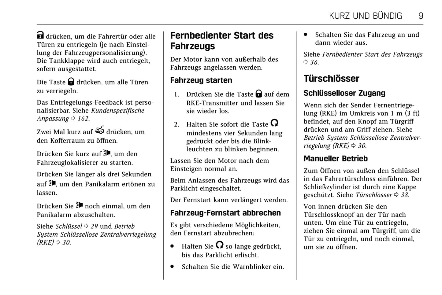 2017-2018 Cadillac CT6 Owner's Manual | German