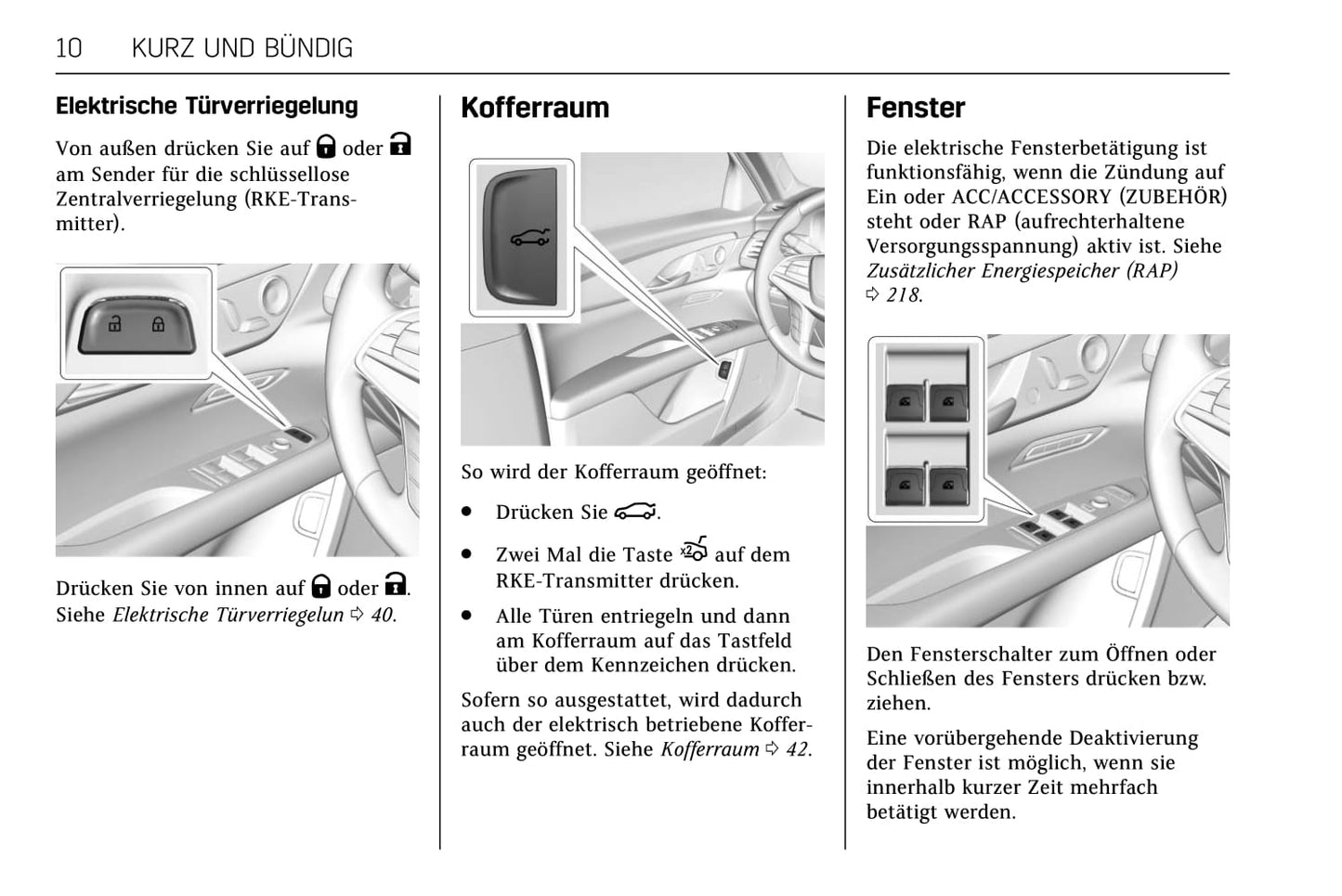 2017-2018 Cadillac CT6 Owner's Manual | German