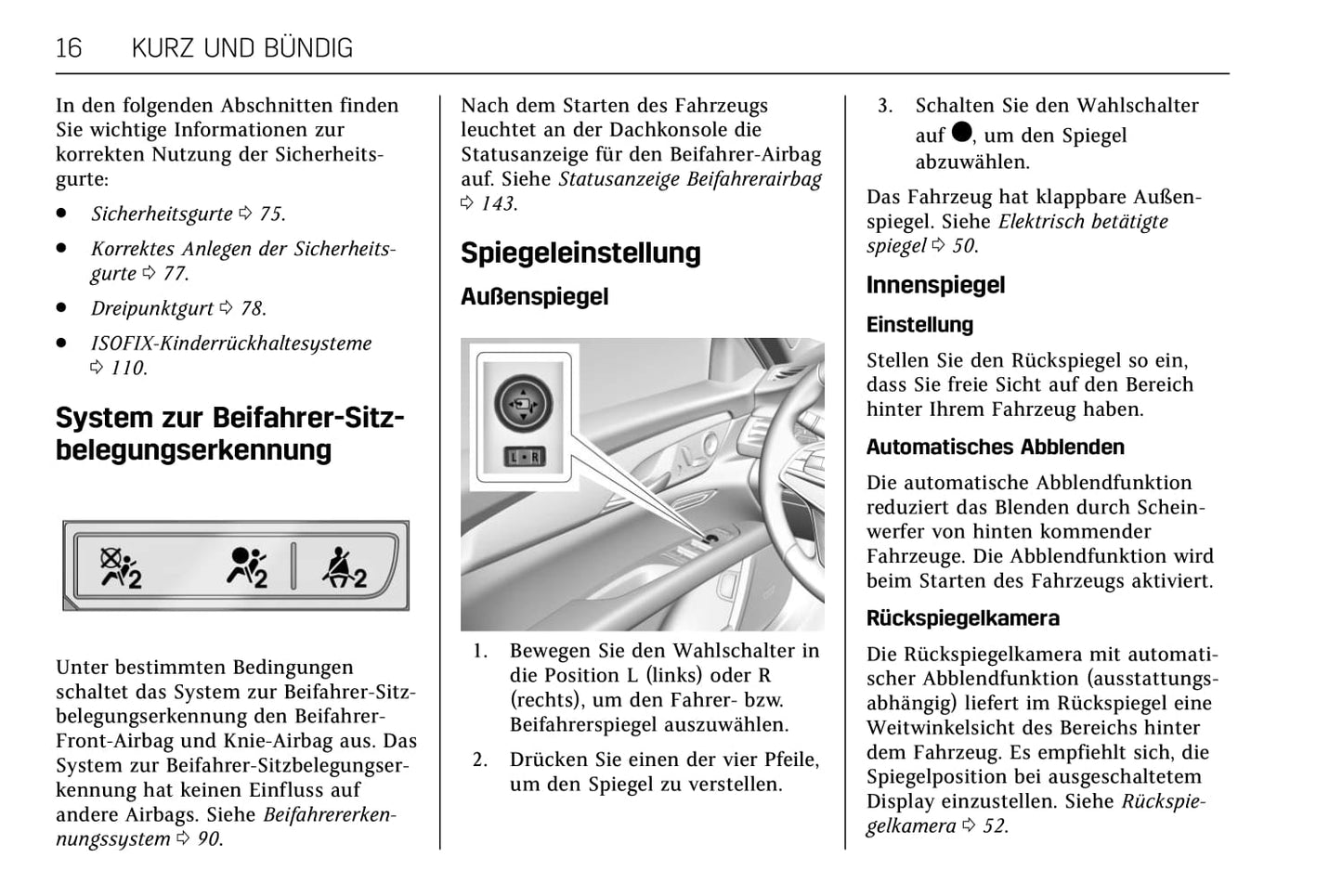 2017-2018 Cadillac CT6 Owner's Manual | German