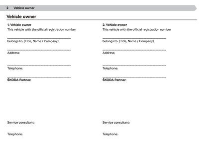 2020-2021 Skoda Enyaq iV Owner's Manual | English