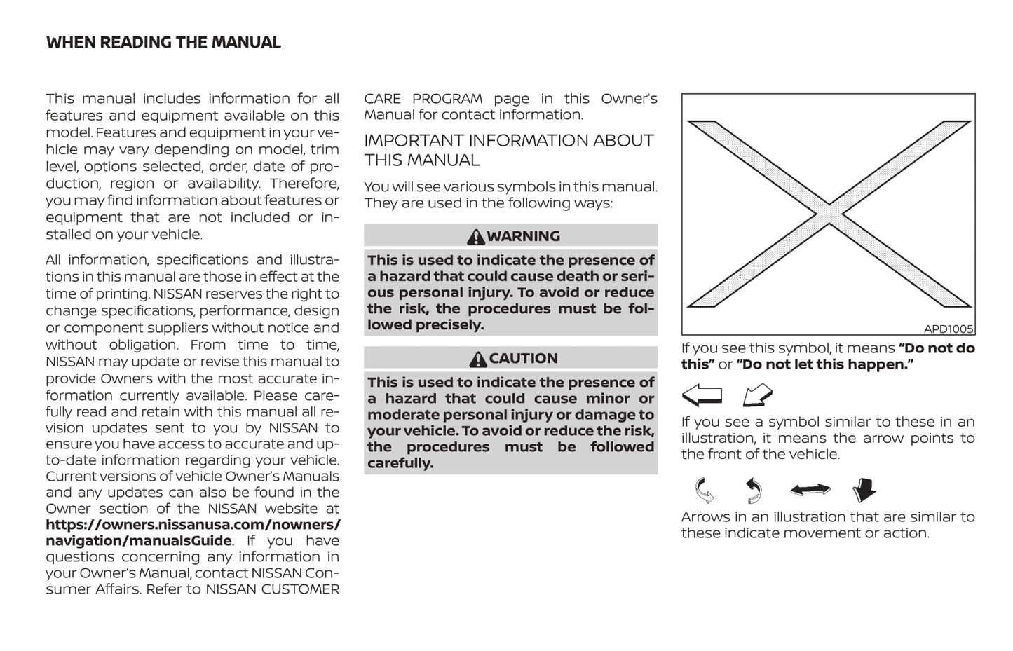 2018 Nissan Pathfinder Owner's Manual | English