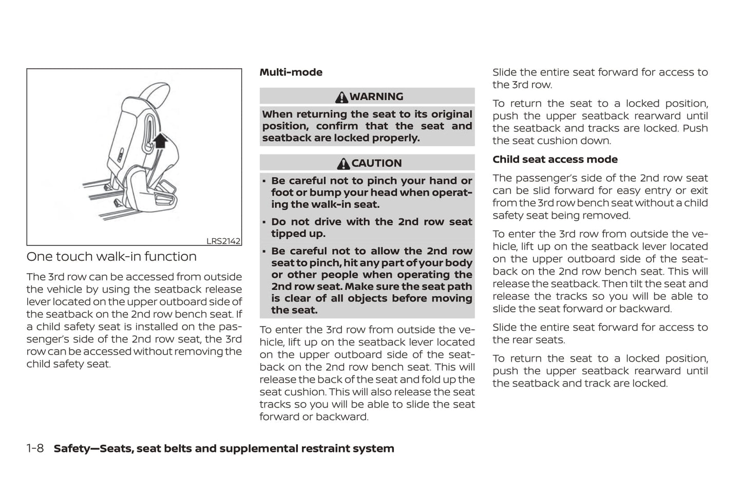 2018 Nissan Pathfinder Owner's Manual | English