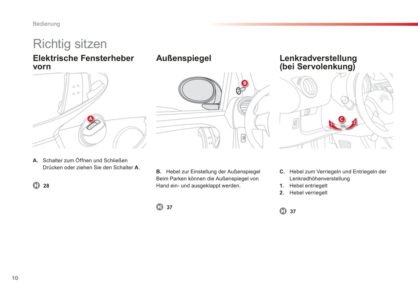 2012-2014 Citroën C1 Gebruikershandleiding | Duits