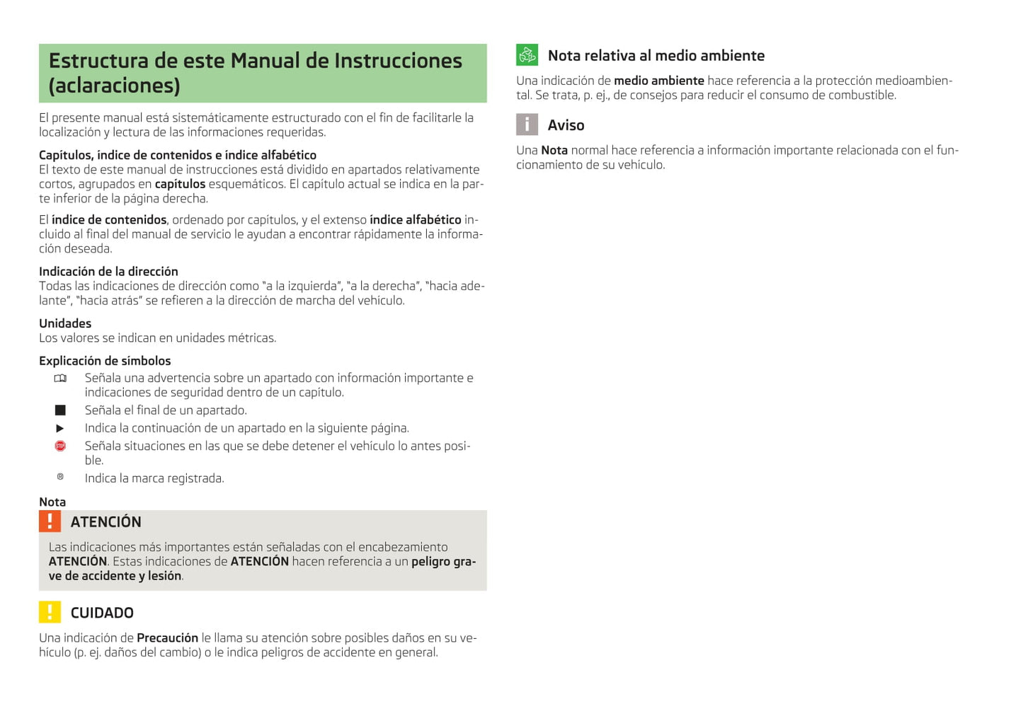 2009-2013 Skoda Octavia Manuel du propriétaire | Espagnol