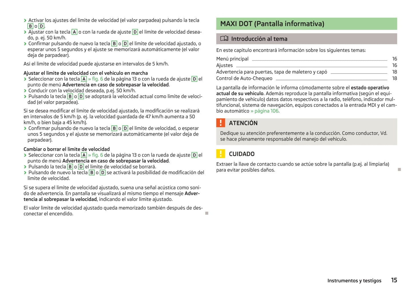 2009-2013 Skoda Octavia Manuel du propriétaire | Espagnol