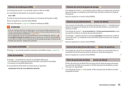 2009-2013 Skoda Octavia Manuel du propriétaire | Espagnol