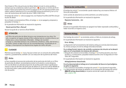 2009-2013 Skoda Octavia Manuel du propriétaire | Espagnol