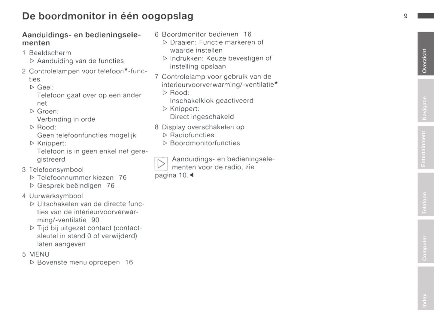 BMW 5 serie Boordmonitor Handleiding 2003 - 2007