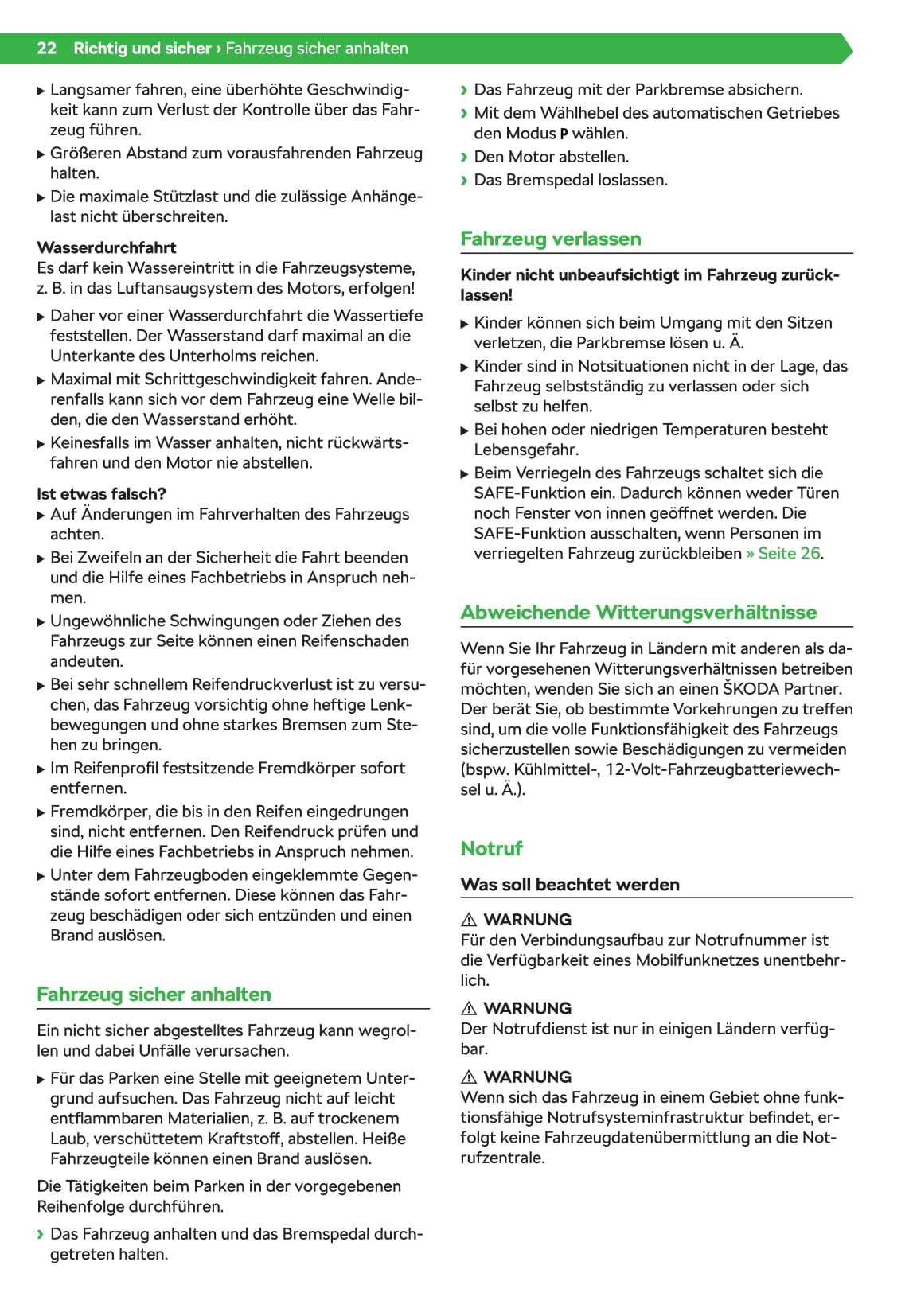 2020-2021 Skoda Octavia Owner's Manual | German