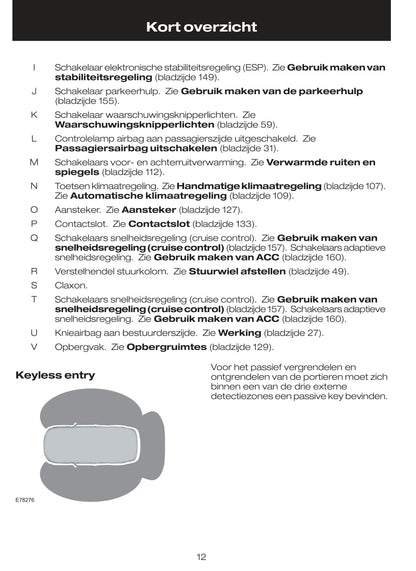 2009-2010 Ford Mondeo Gebruikershandleiding | Nederlands