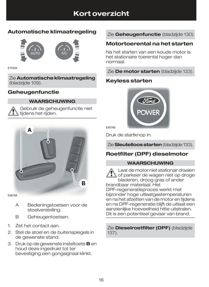 2009-2010 Ford Mondeo Gebruikershandleiding | Nederlands