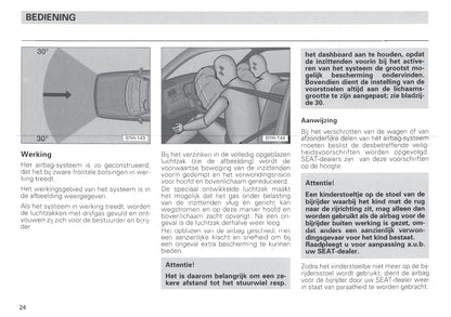 1996-1999 Seat Ibiza Gebruikershandleiding | Nederlands