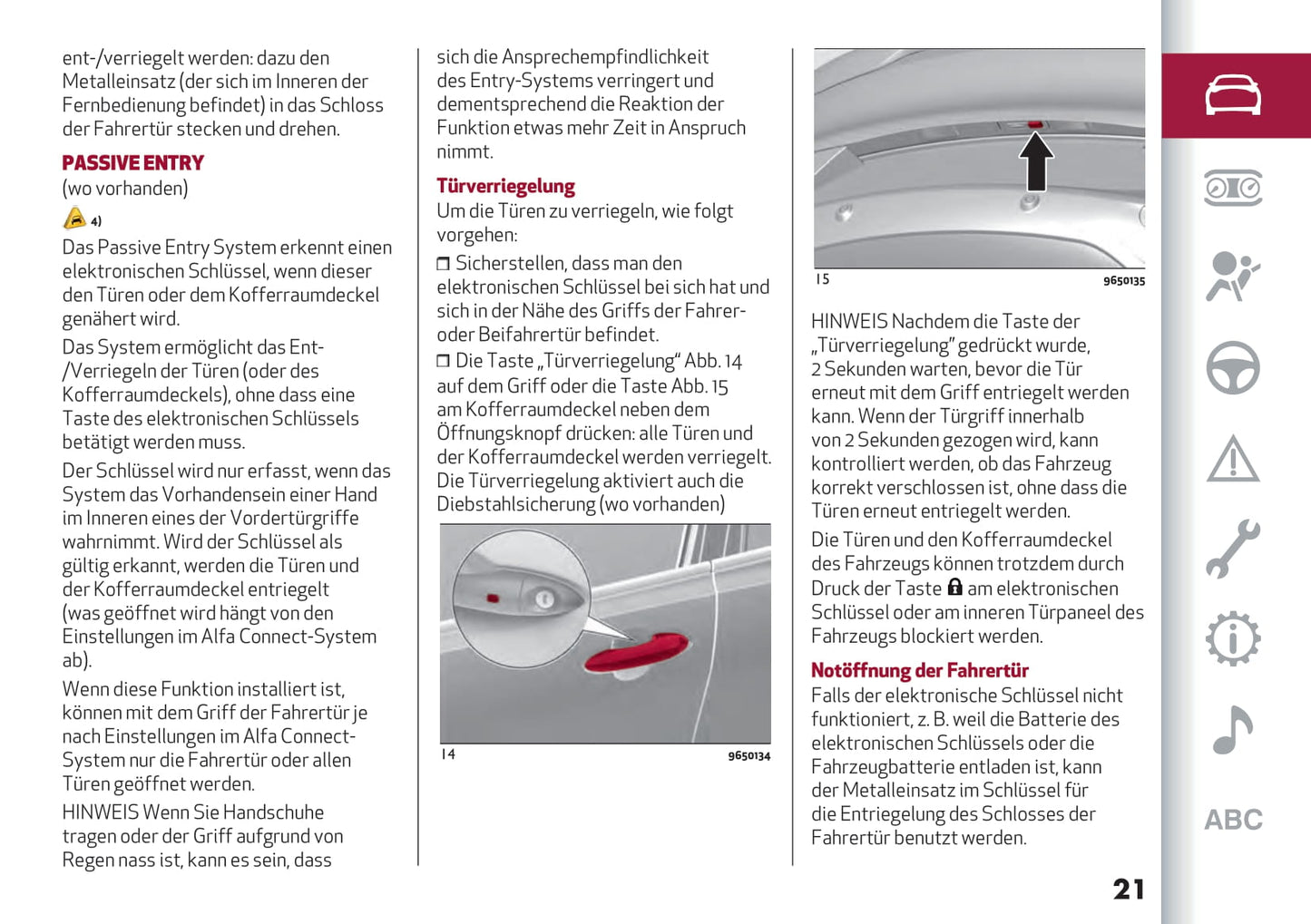 2022-2023 Alfa Romeo Tonale Bedienungsanleitung | Deutsch