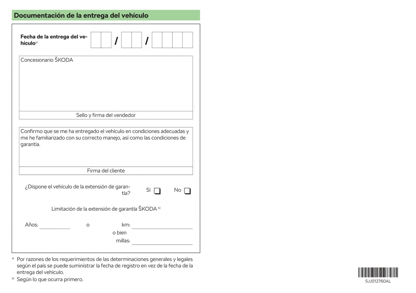 2018-2019 Skoda Rapid Spaceback Owner's Manual | Spanish