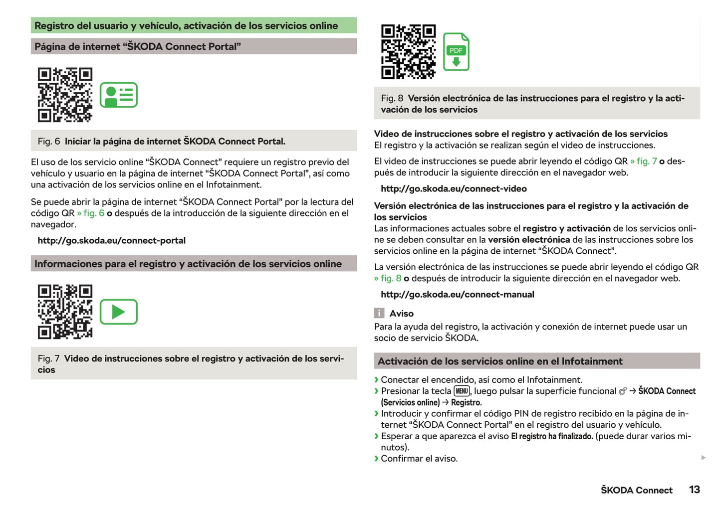 2018-2019 Skoda Rapid Spaceback Owner's Manual | Spanish