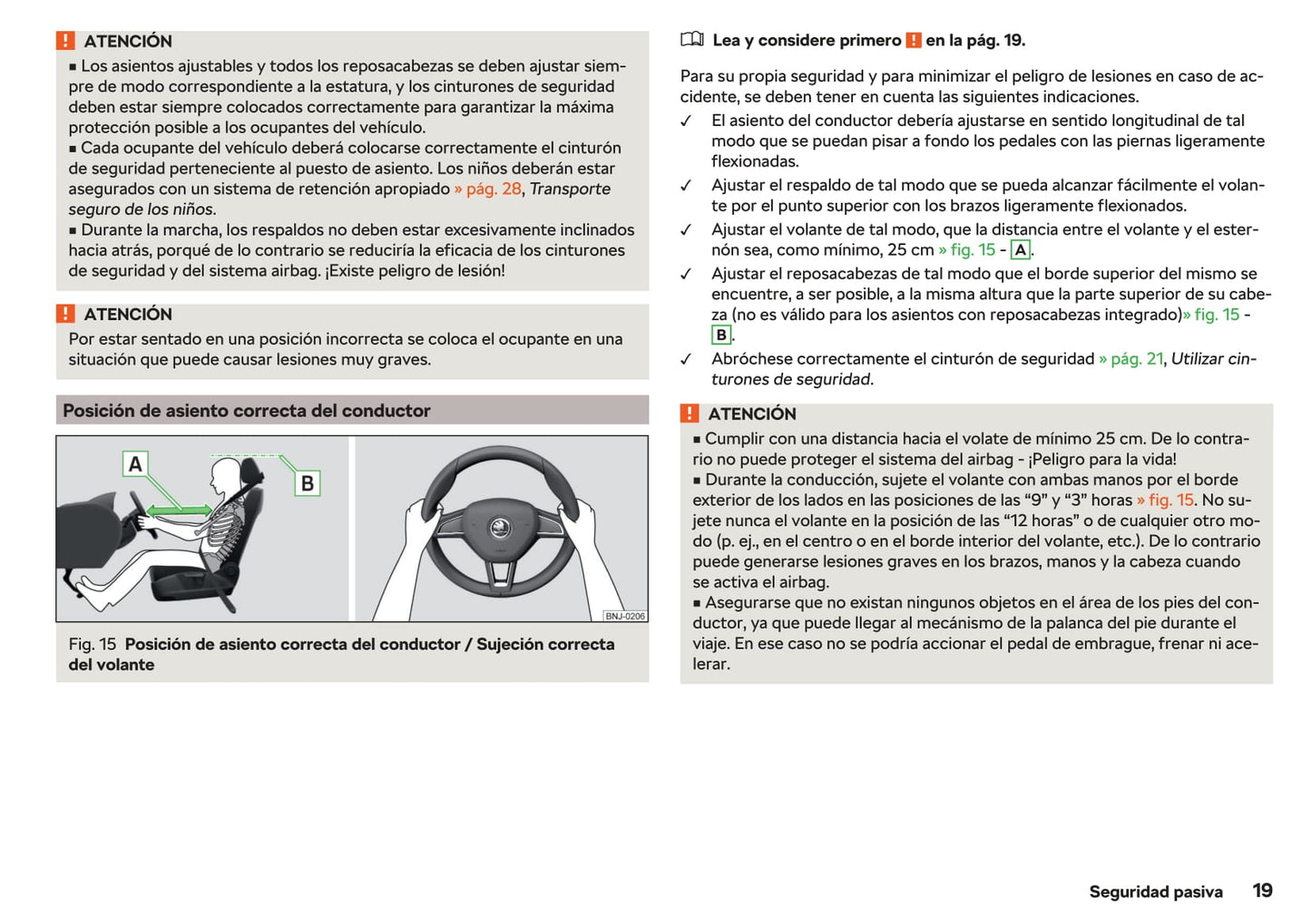 2018-2019 Skoda Rapid Spaceback Owner's Manual | Spanish