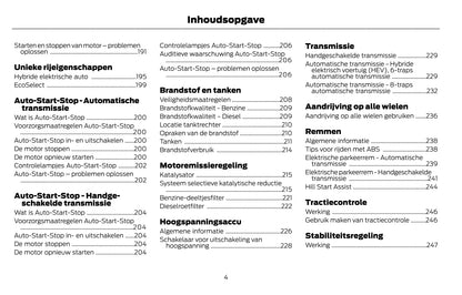 2021-2022 Ford Mondeo Gebruikershandleiding | Nederlands