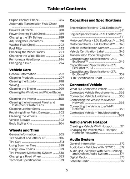 2020 Ford Edge Owner's Manual | English