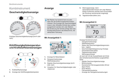 2017-2020 Peugeot 308 Bedienungsanleitung | Deutsch