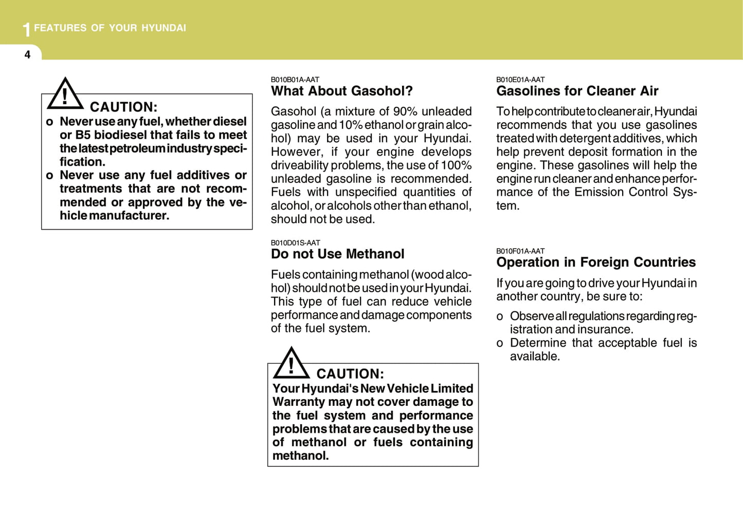 2009-2010 Hyundai Accent Owner's Manual | English