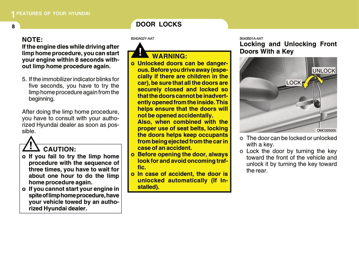 2009-2010 Hyundai Accent Owner's Manual | English