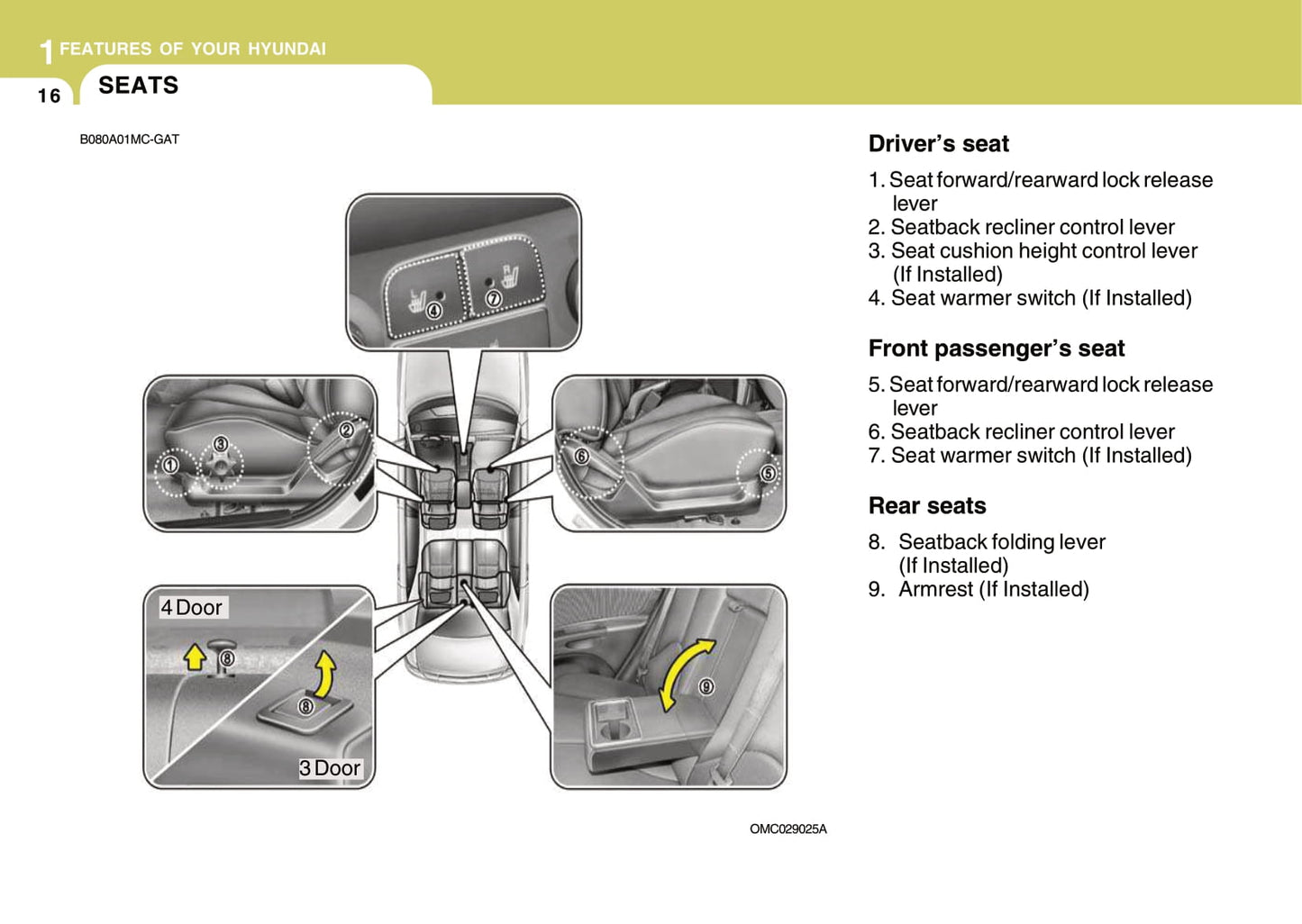 2009-2010 Hyundai Accent Owner's Manual | English