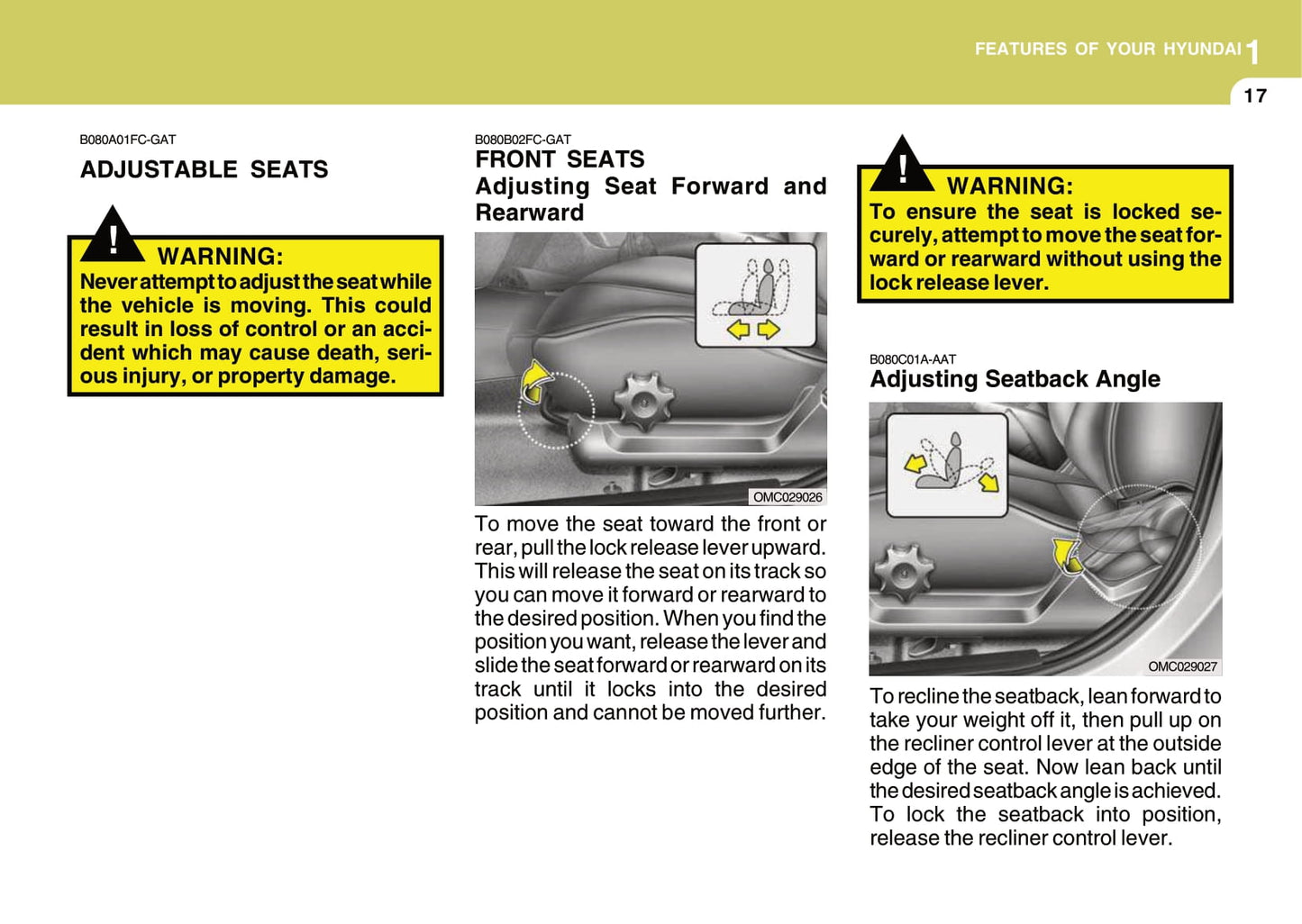 2009-2010 Hyundai Accent Owner's Manual | English