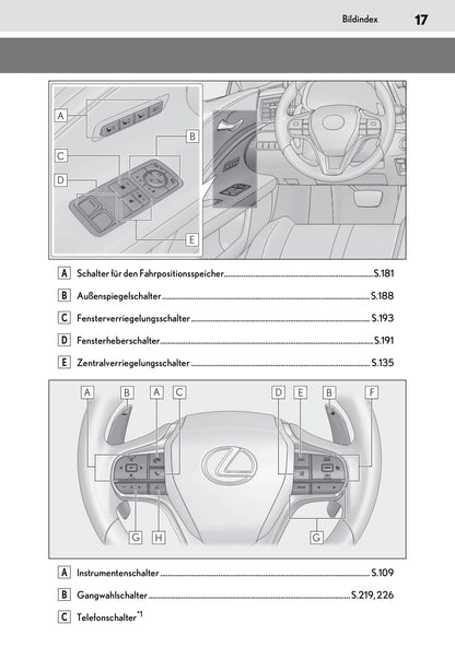 2017-2023 Lexus LC Manuel du propriétaire | Allemand