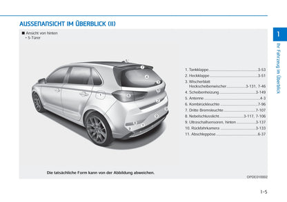 2021-2022 Hyundai i30 Gebruikershandleiding | Duits