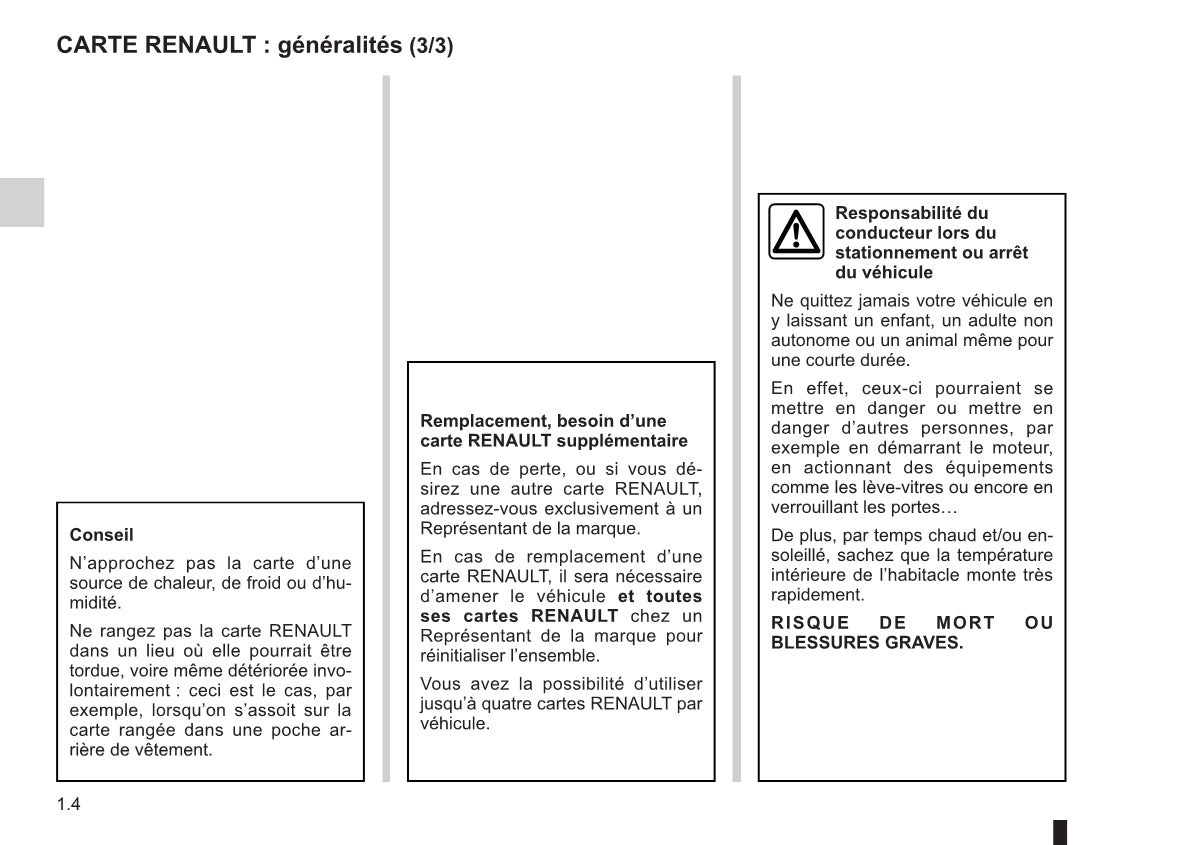 2012-2016 Renault Clio Manuel du propriétaire | Français