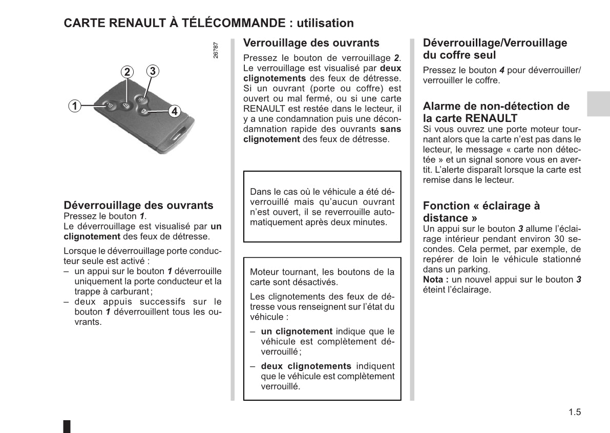 2012-2016 Renault Clio Manuel du propriétaire | Français