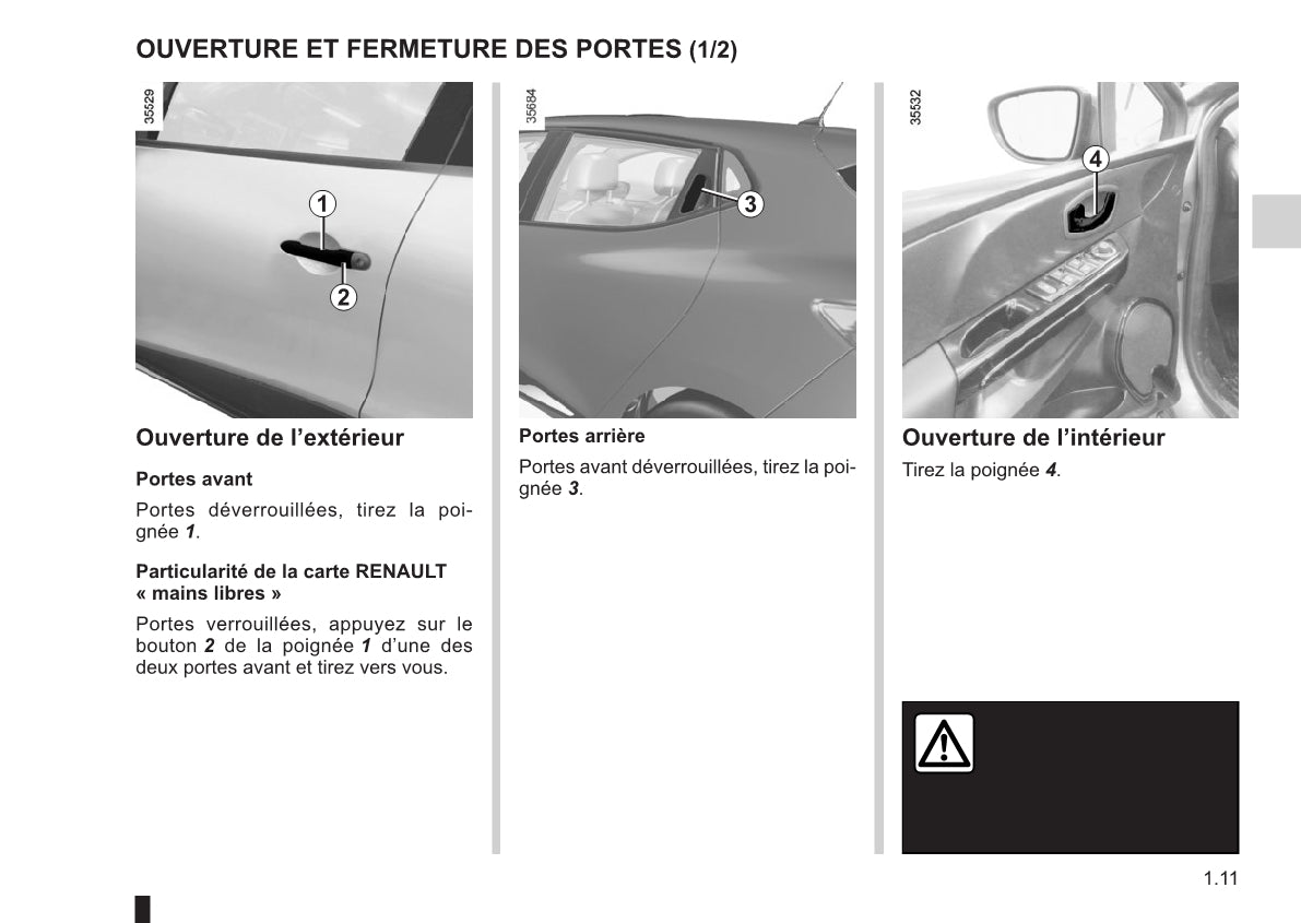 2012-2016 Renault Clio Manuel du propriétaire | Français