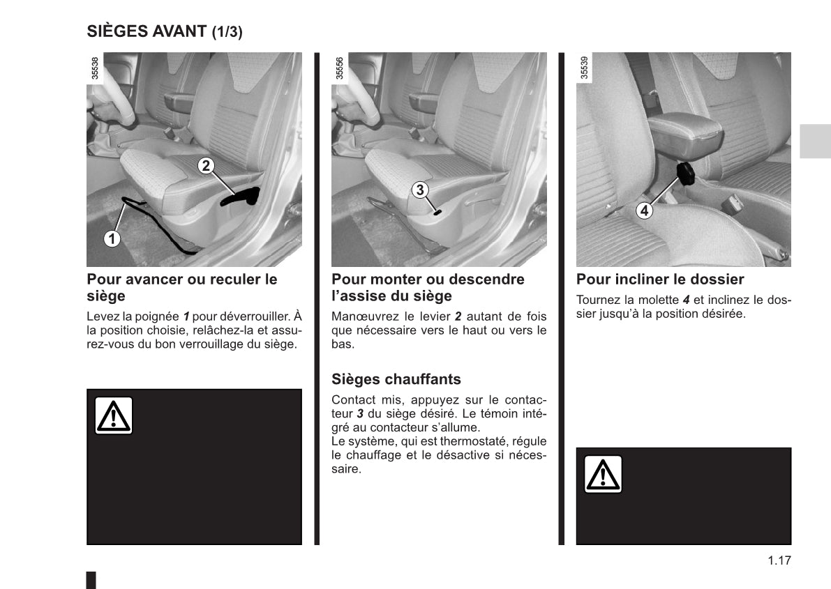 2012-2016 Renault Clio Manuel du propriétaire | Français