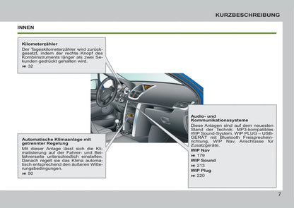 2011-2014 Peugeot 207/207 SW/207 SW Outdoor Owner's Manual | German