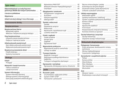 2016-2017 Skoda Rapid Spaceback Owner's Manual | Polish