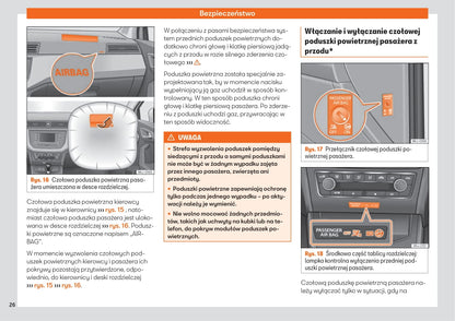 2019 Seat Ibiza Owner's Manual | Polish