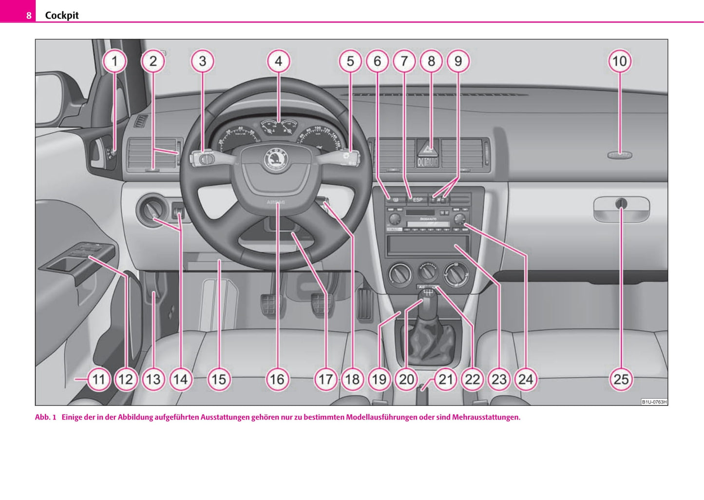 2010-2011 Skoda Octavia/Octavia Tour I Owner's Manual | German