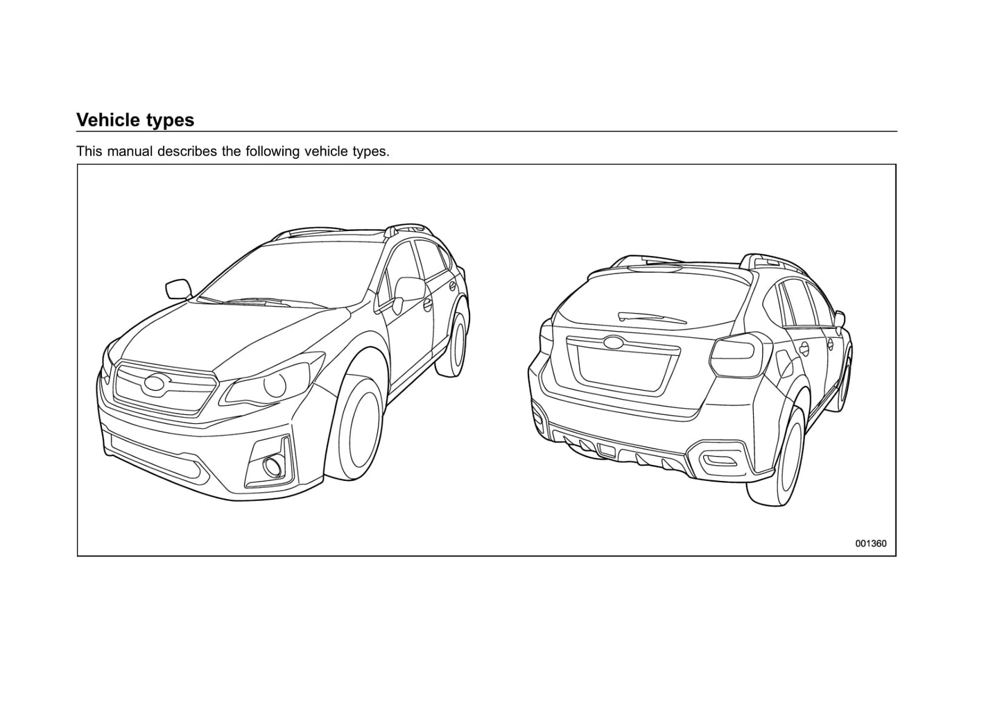 2017 Subaru Crosstrek Gebruikershandleiding | Engels