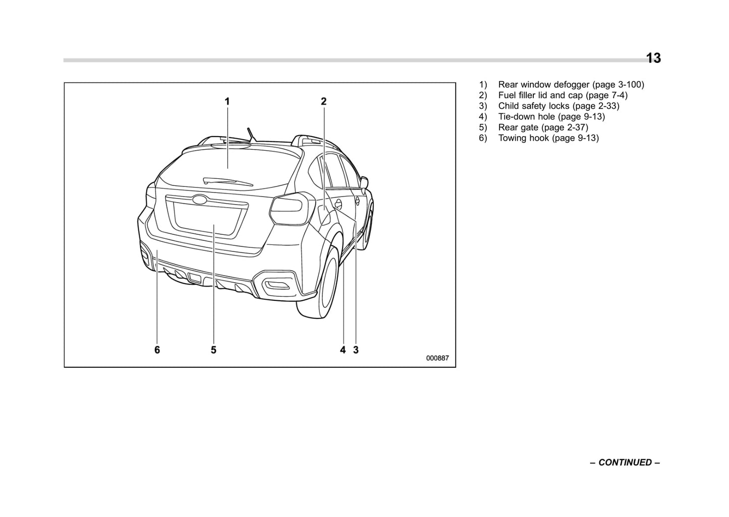 2017 Subaru Crosstrek Gebruikershandleiding | Engels