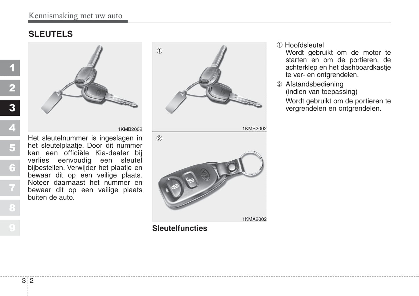 2007-2008 Kia Sportage Gebruikershandleiding | Nederlands